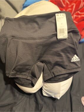 adidas Black Women's Athletic 4" Compression Shorts